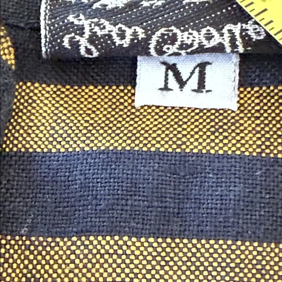 Lea Bottega di Brunelli Medium men unisex long sleeve Linen shirt handmade Italy - Picture 9 of 10